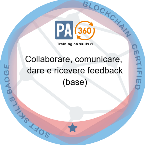 Collaborare, comunicare, dare e ricevere feedback (base)